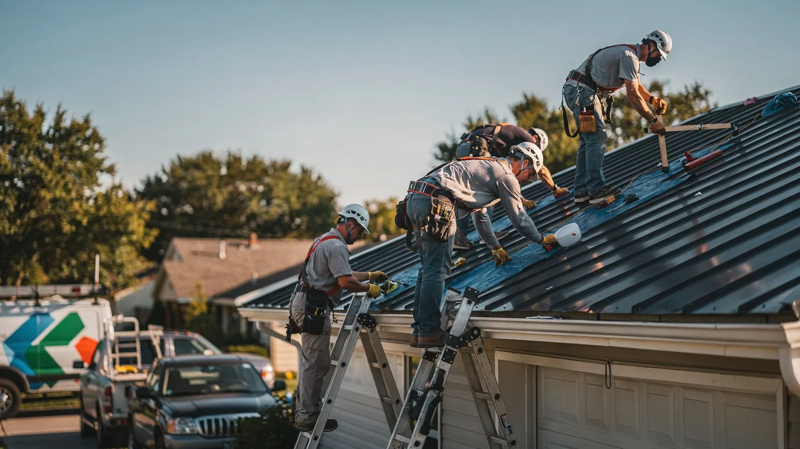 Metal Roof Installation in Roanoke, IL near me